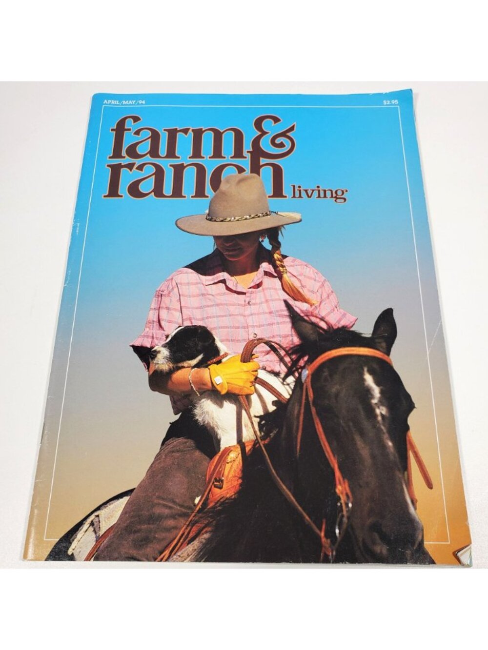 Farm & Ranch Living Magazine April May 1994 Rural Horse Dog Cover - Picture 2 of 14